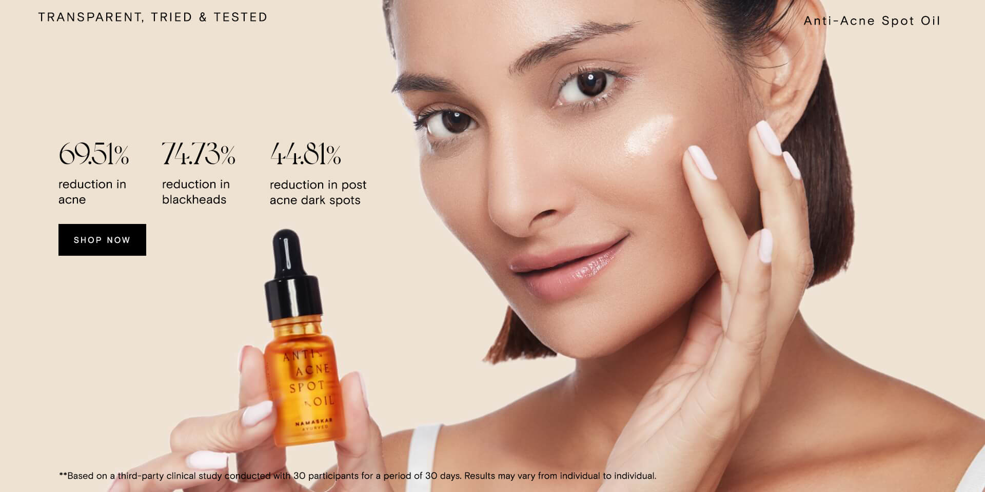 clinically proven acne treatment